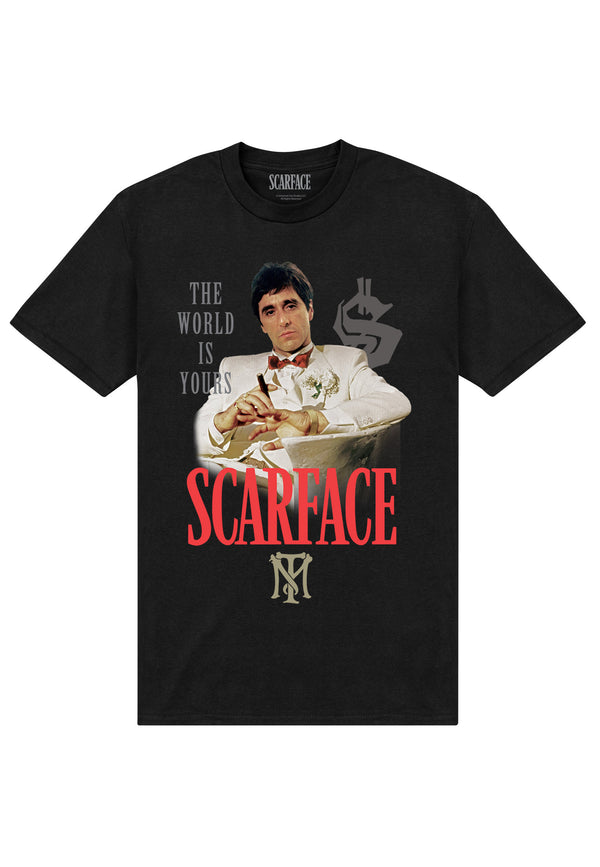 Zjizvená Tvář Svět Je Váš Tričko (Scarface The World Is Yours T-shirt)