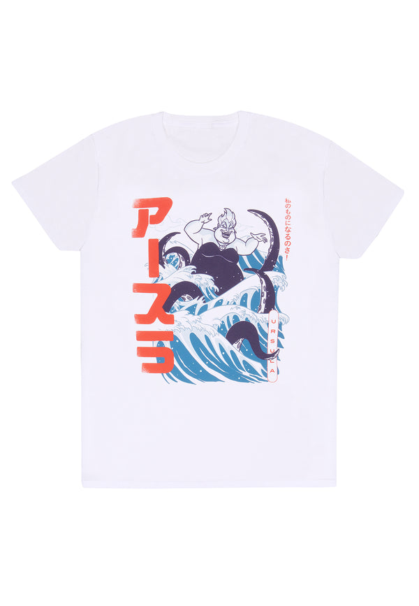 Little Mermaid T -Shirt (kleine Meerjungfrau -Ursula Wellen T -Shirt)