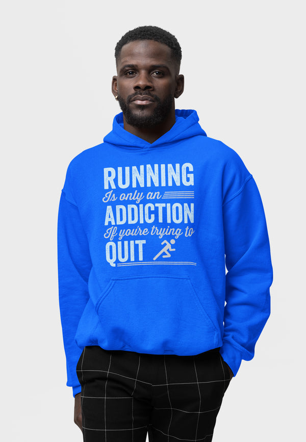 Běžecká Závislost Mikina s Kapucí (Running Addiction Hoodie)