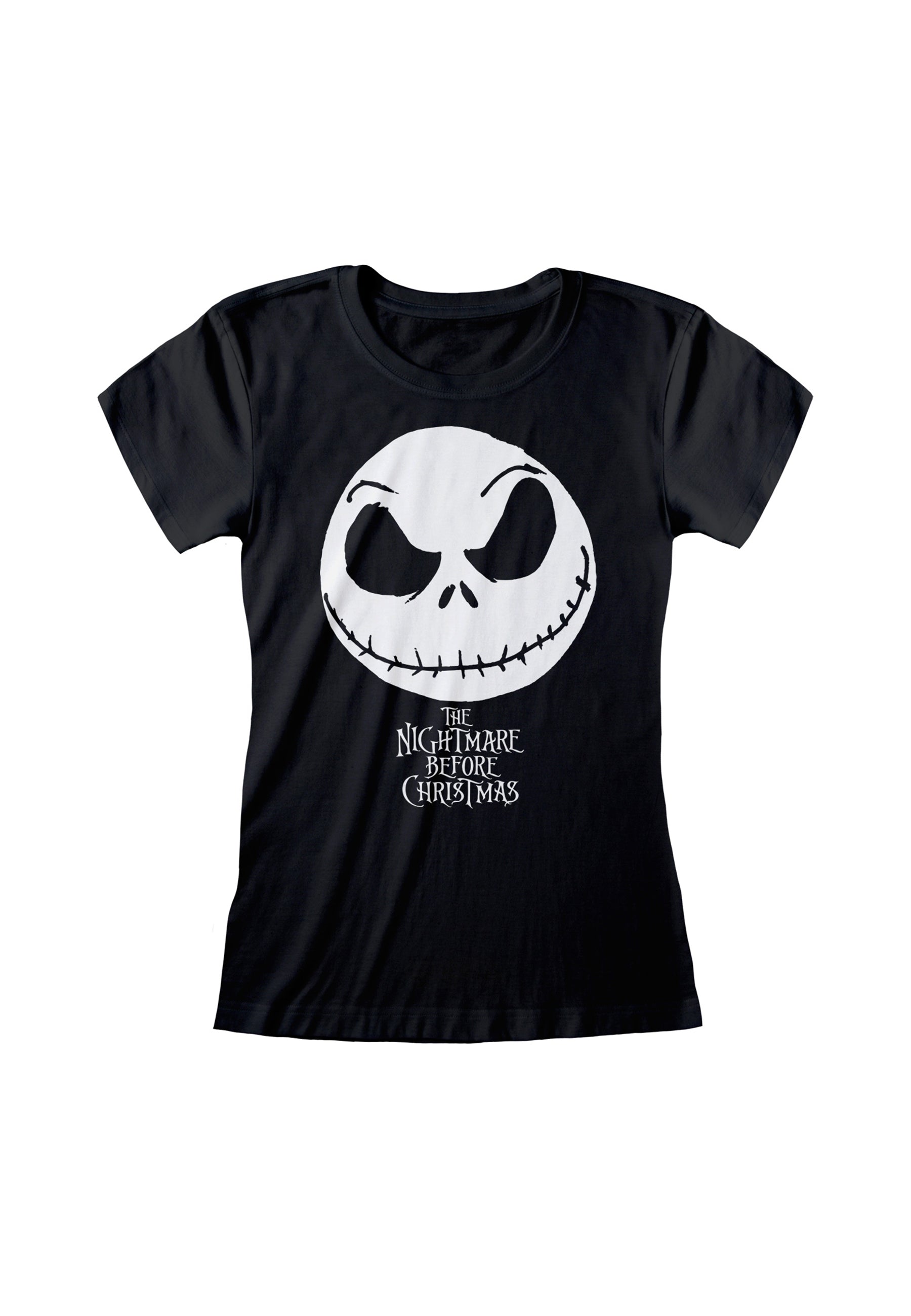 Ukradené Vánoce Dámské Tričko (Nightmare Before Christmas - Jack Face Women's T-shirt)