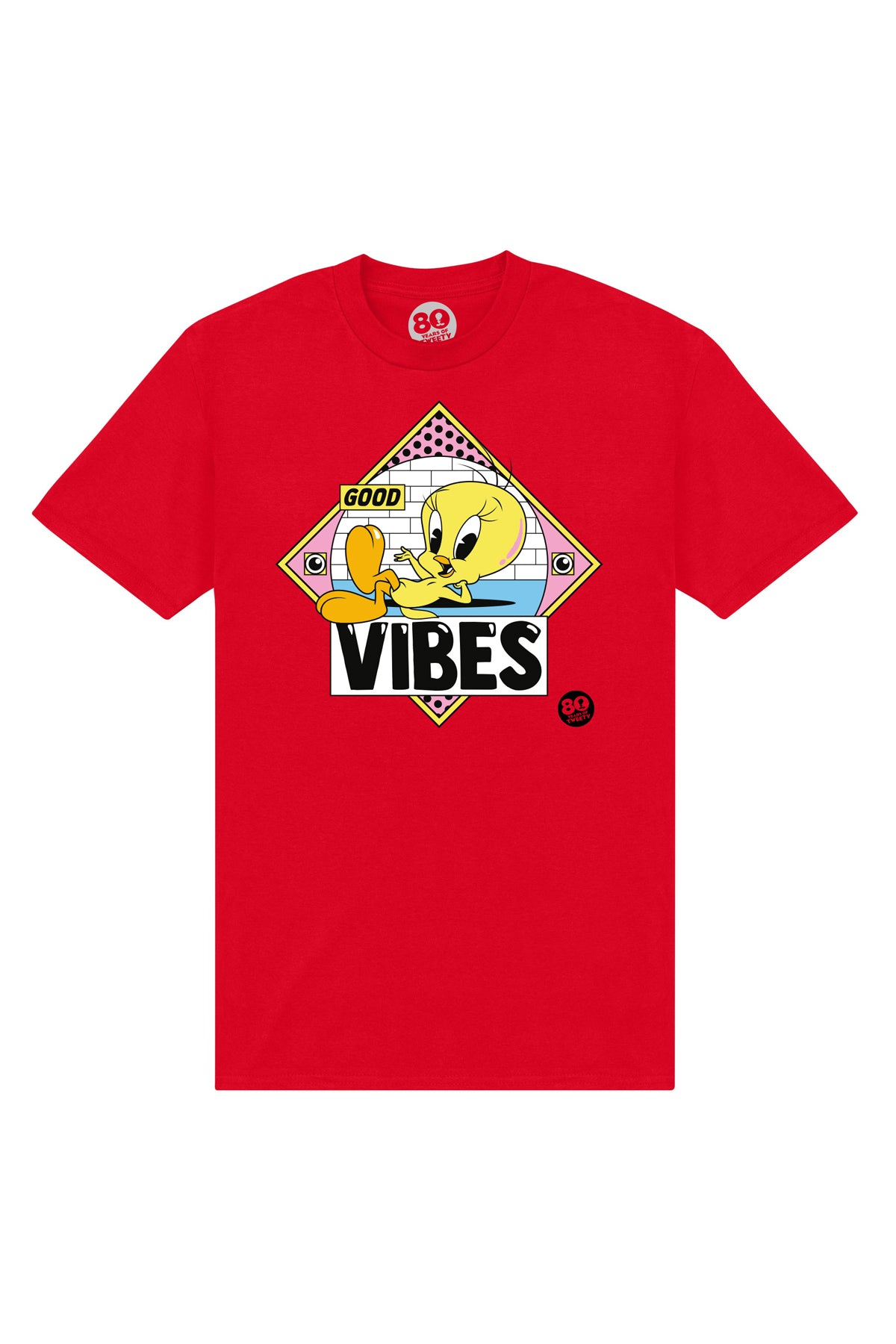 Tweets rotes T-Shirt (Tweets 80. Good Vibes T-Shirt)