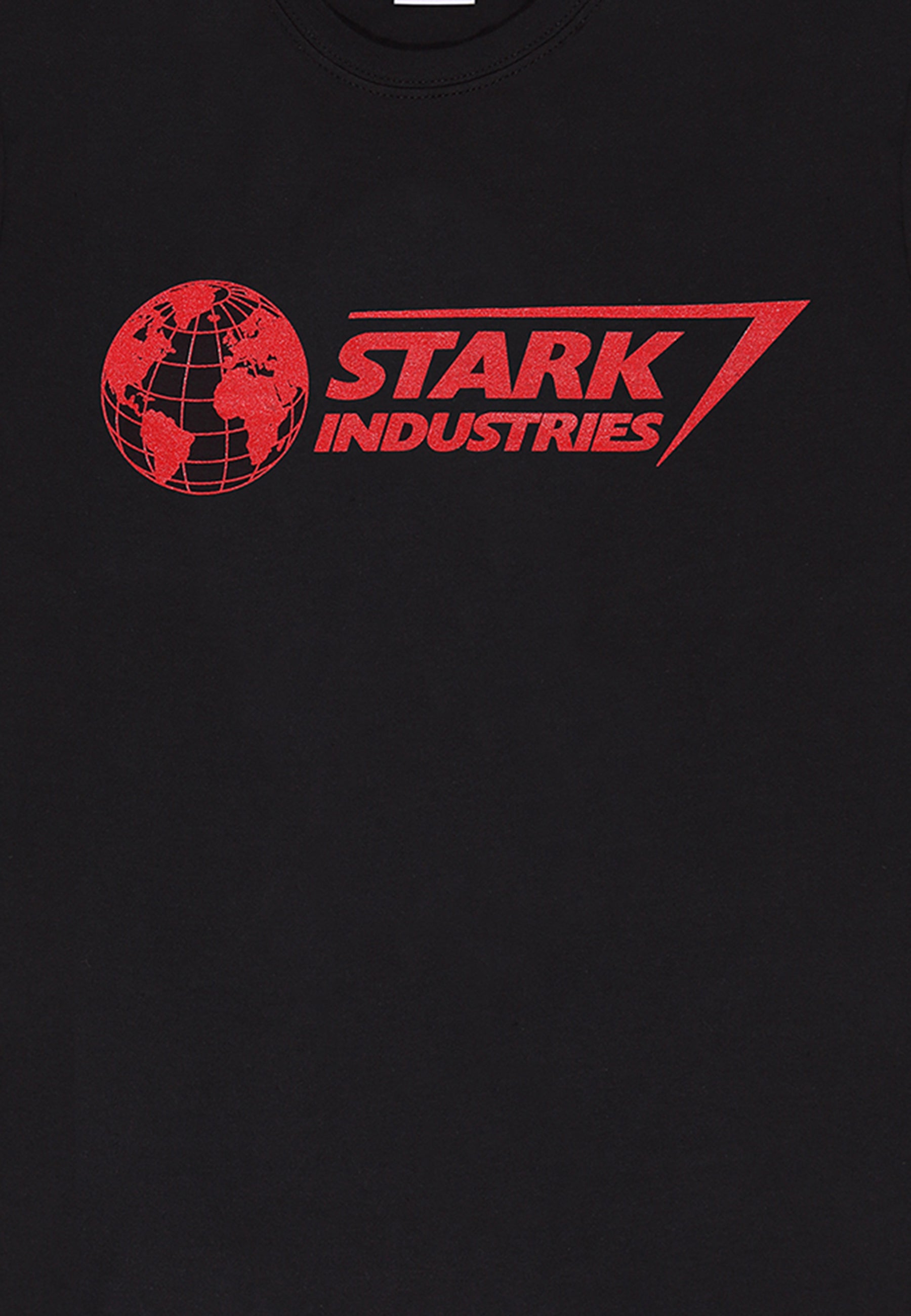 Marvel Avengers Tony Starks Produktions-T-Shirt (Stark Industries T-Shirt)