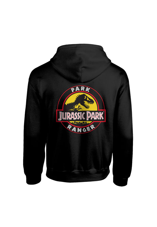 Jurský Park Mikina Na Zip (Jurassic Park Hoodie)