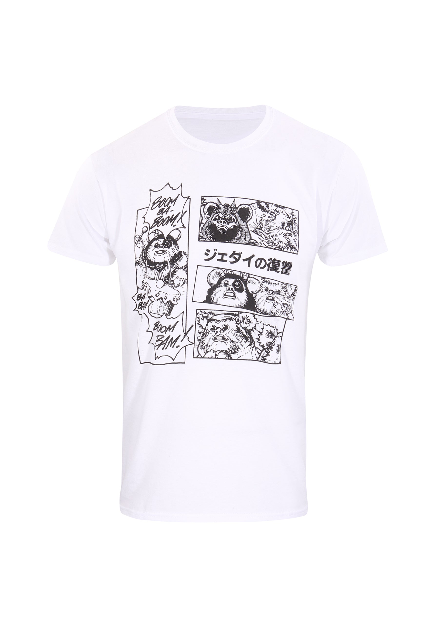 Star Wars T -Shirt (Star Wars -Ewok Manga t -Shirt)