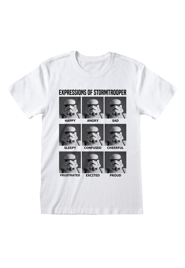 Star Wars Star Wars (Star Wars - Ausdrücke von Stormtroopert -shirt)