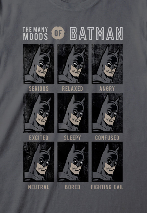 DC Comics Batman und seine Emotionen t -Shirt