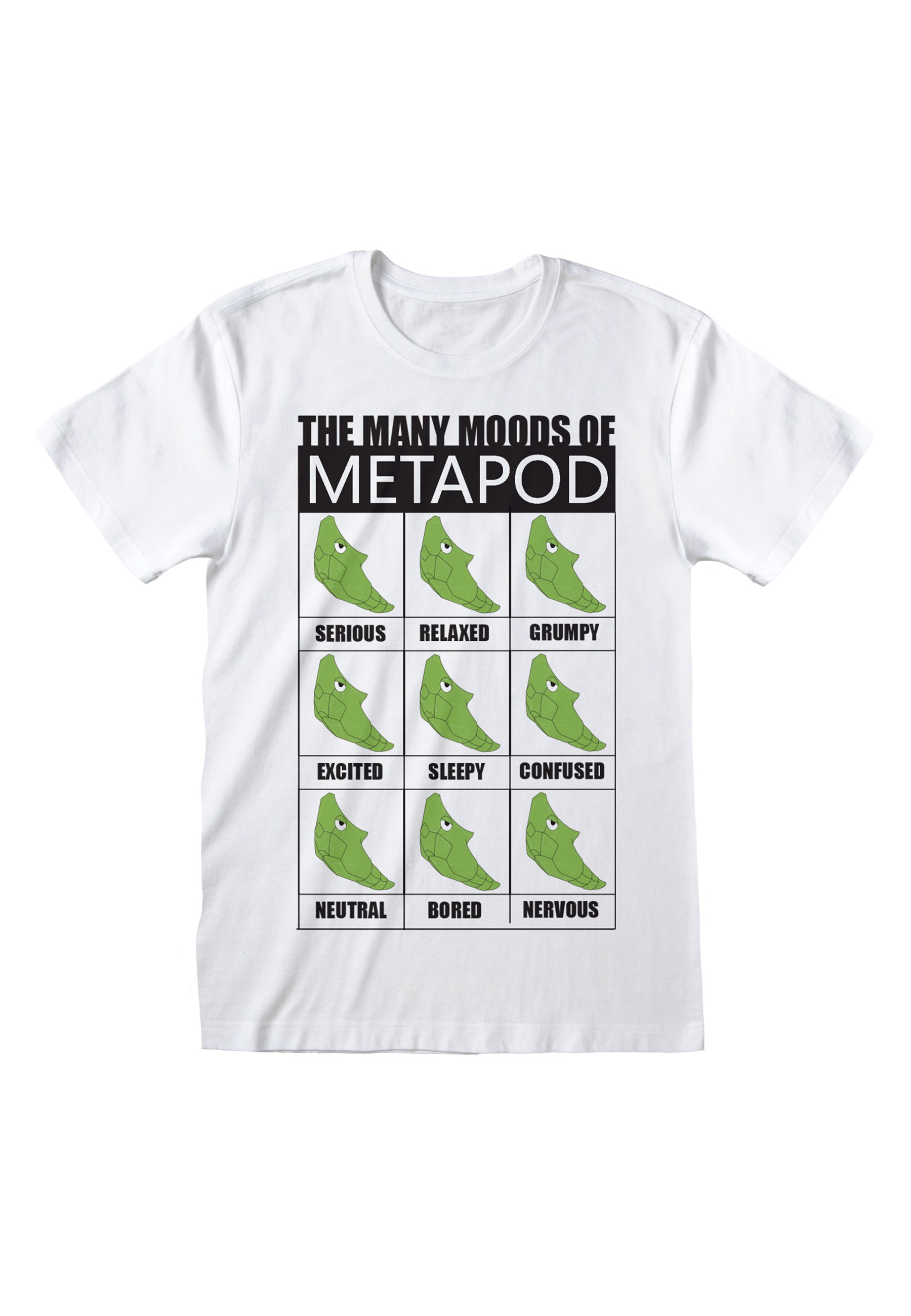 Pokémon Metapod-T-Shirt (viele Stimmungen von Metapod-T-Shirt)