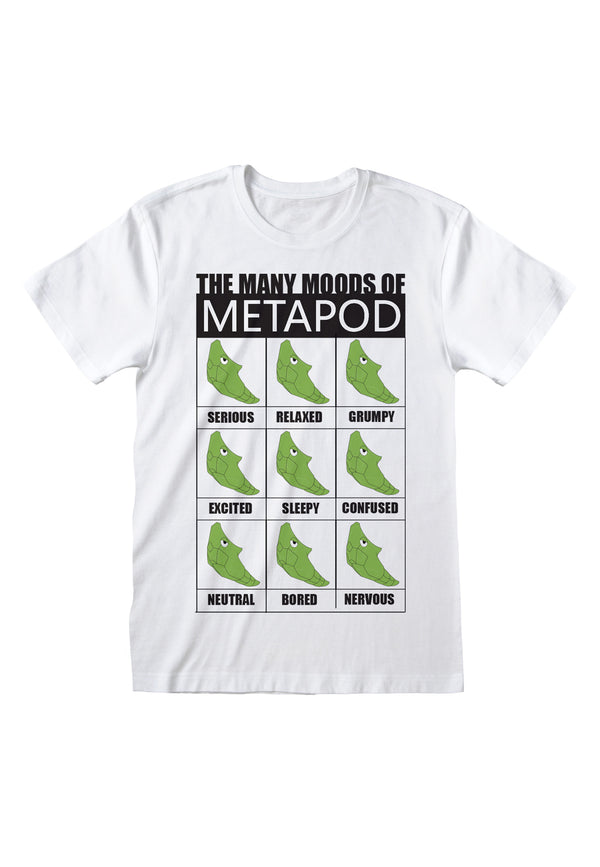 Pokémon Metapod Tričko (Many Moods Of Metapod T-shirt)