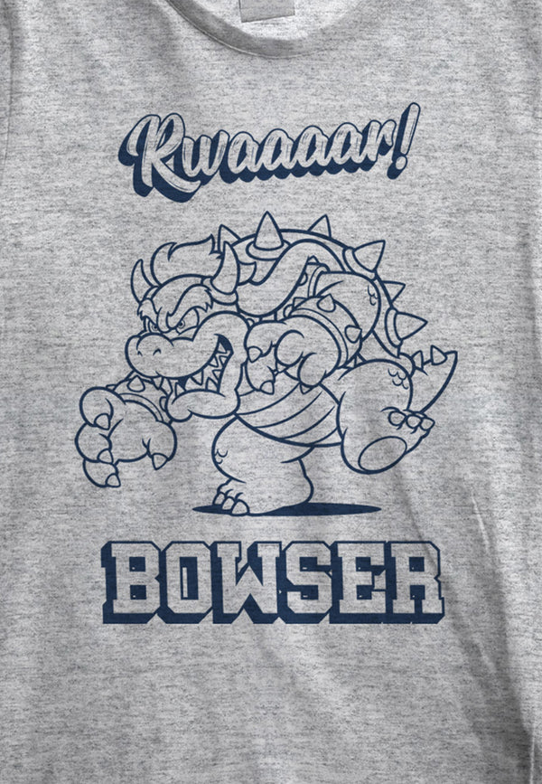 Super Mario Dětské Tričko (Super Mario - Bowser Rawr Kids T-shirt)