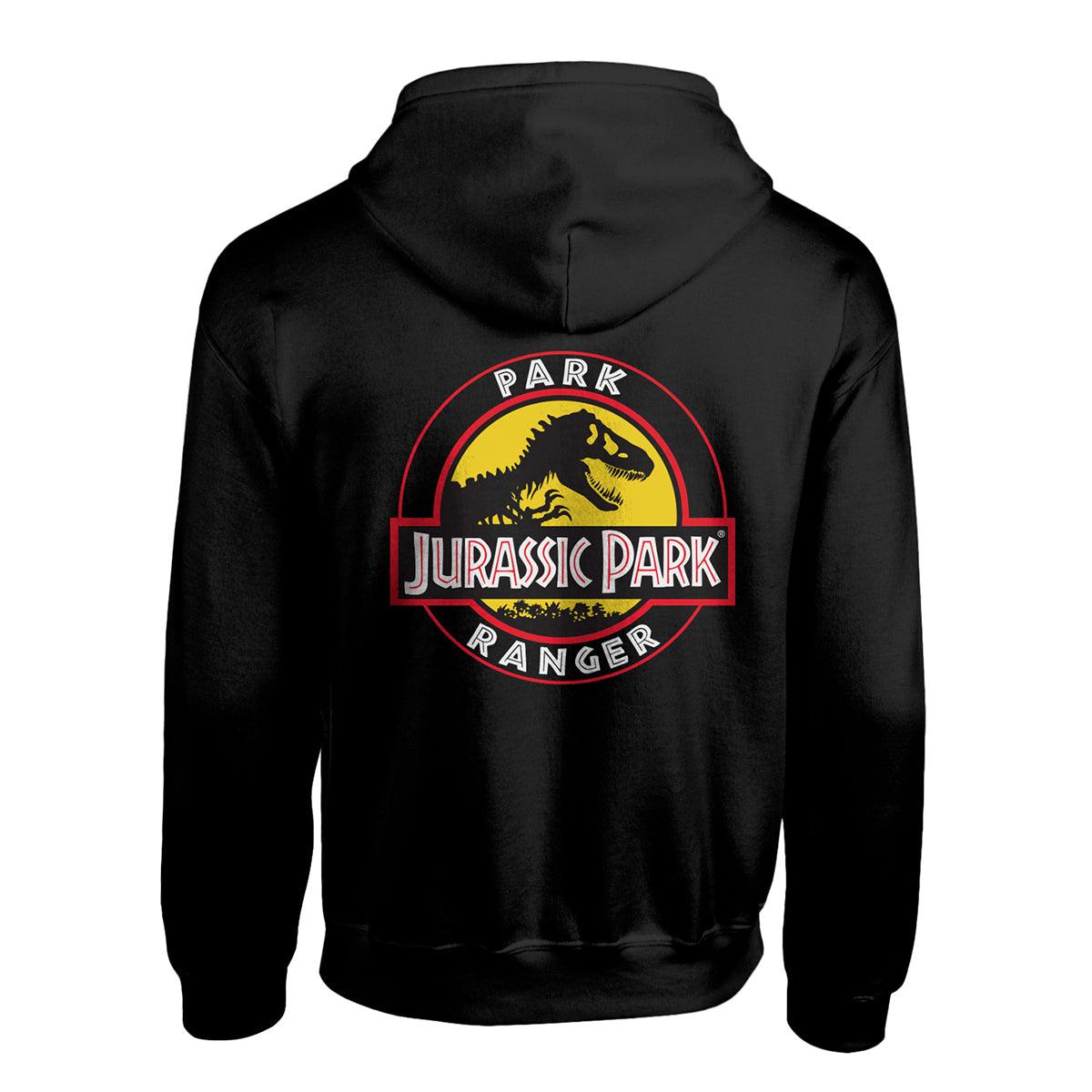 Jurský Park Mikina Na Zip (Jurassic Park Hoodie)